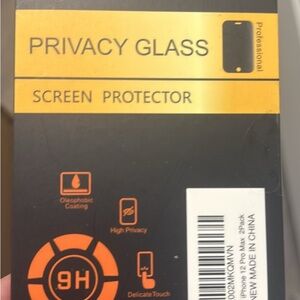 Privacy Glass Screen Protectorfor iPhone 12 Pro Max